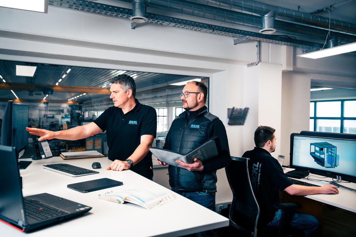 Projektplanung bei Säckl Maschinenbau – Teamwork für innovative Lösungen